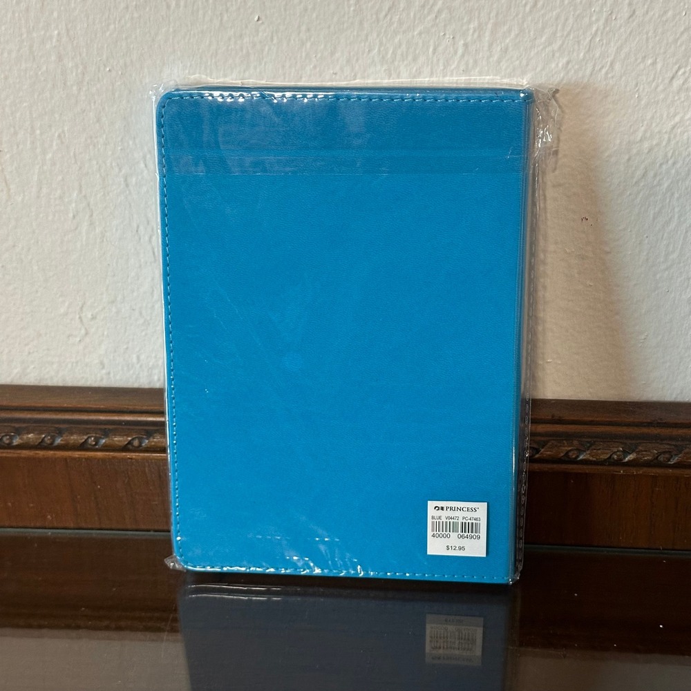 Princess Cruises Blue Faux Leather Journal Notebook New V04472 PC-47463 Souvenir - Picture 2 of 2